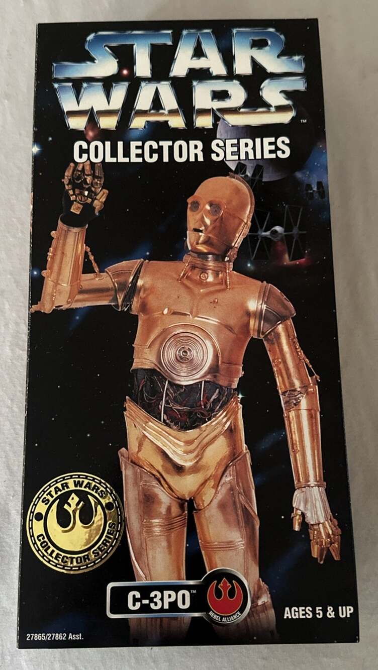 Star Wars Collector Series C-3PO 12" Action Figure 1997 Kenner New In Box 🔥